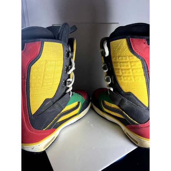 Vintage Vans Hi Standard Multi Color Snowboard Boots Men\'s Size 7 US 6 UK Rare main image 9